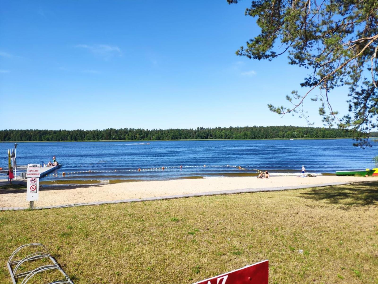 Apartament Bryza Augustow Z Widokiem Na Jezioro Necko Buitenkant foto