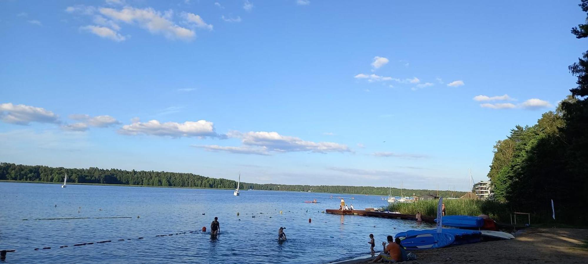 Apartament Bryza Augustow Z Widokiem Na Jezioro Necko Buitenkant foto